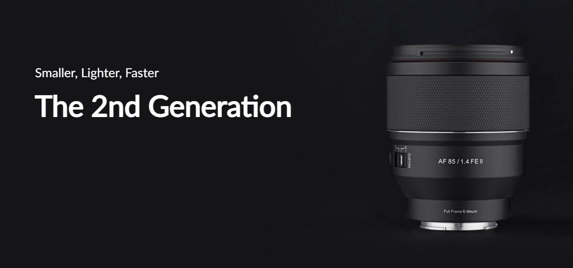 Samyang AF 85mm F1.4 FE II Auto Focus Lens for Sony E-mount